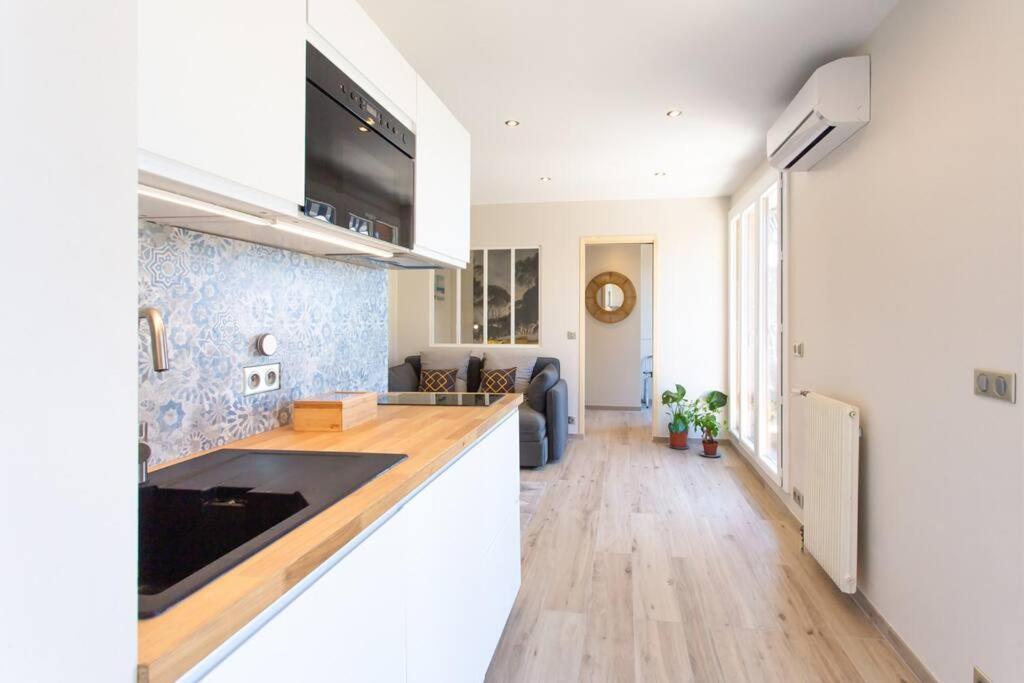 Apartmán L36 Sea View Terrace 10Min Walking To Sea/Parking & Ac Nice Exteriér fotografie